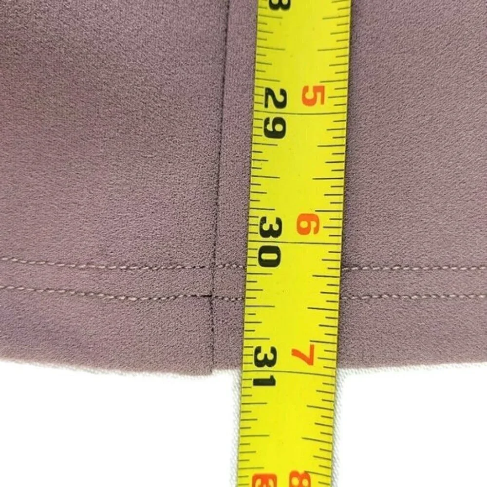ASOS Curve Blazer Size 16 Purple Shade Faux Pockets Oversized Stretchy Long New